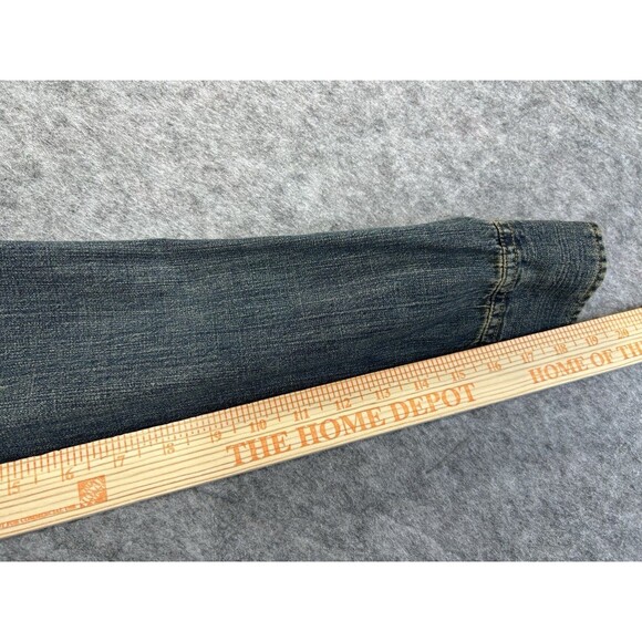 J. Crew Women's Denim Shirt Long Sleeve Button Down Size Large 100% Cotton - Picture 5 of 6